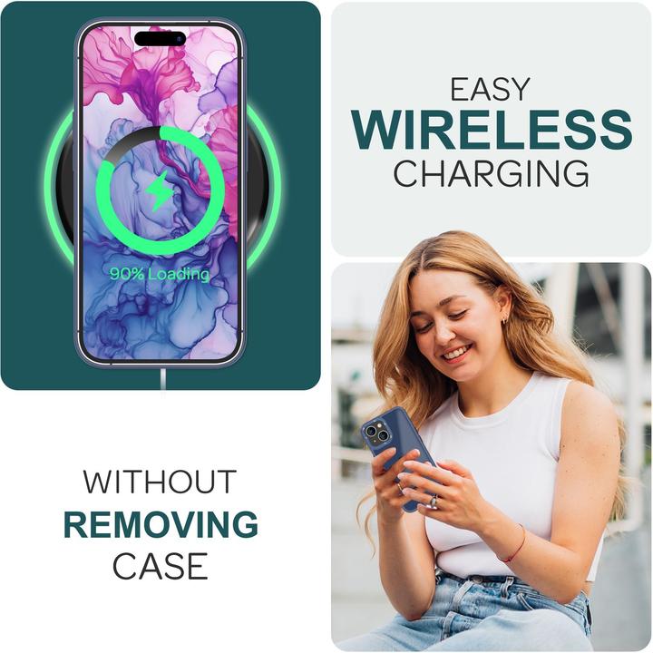 Image du produit Nalia Étui hybride Matt Transparent Frosted (Apple iPhone 15 Plus)