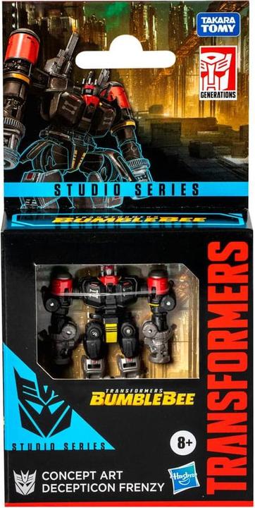Productafbeelding Hasbro Transformers: Bumblebee Studio Serie Core Class Actiefiguur Concept Art Decepticon Frenzy 9 cm