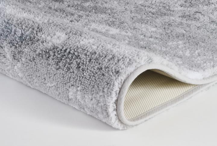 Image du produit Kleine Wolke Tapis de bain Nevoa 60 x 90 cm, gris/blanc (60 x 90 cm)