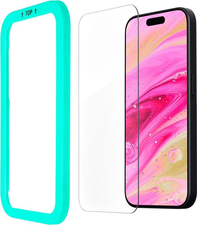 Laut PRIME GLASS Clear glass screen protector for iPhone 16 (Apple iPhone 16)