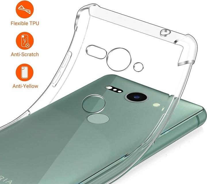 Immagine prodotto Screenguard Sony Xperia XZ2 Compact Custodia Crystal Soft Airbag Bumper (Sony Xperia XZ2 Compact)