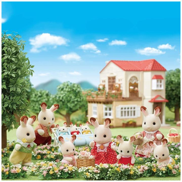 Image du produit Sylvanian Families Famille de lapins en chocolat