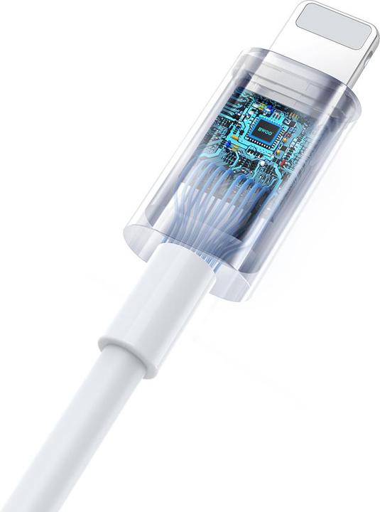 Produktbild Bwoo Wired Headphone Lightning With Volume Control HF179 white (Kabelgebunden)