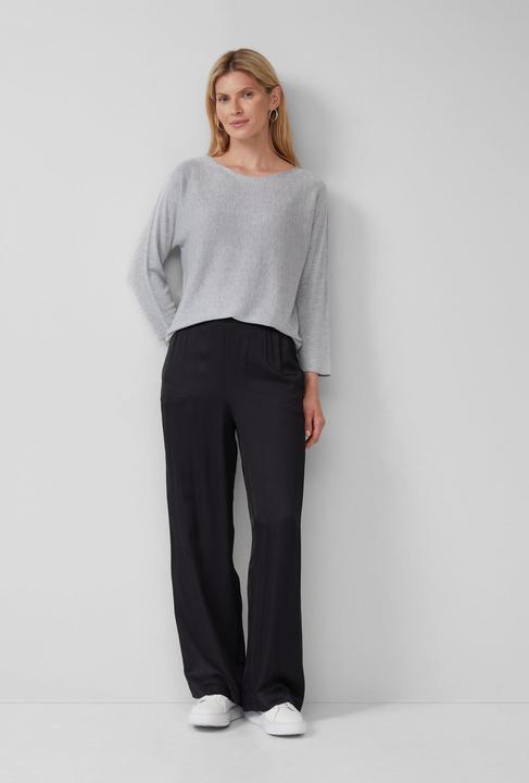 Produktbild s.Oliver Strickpullover Strickpullover mit Glitzergarn und 3/4-Fledermausärmeln (40)