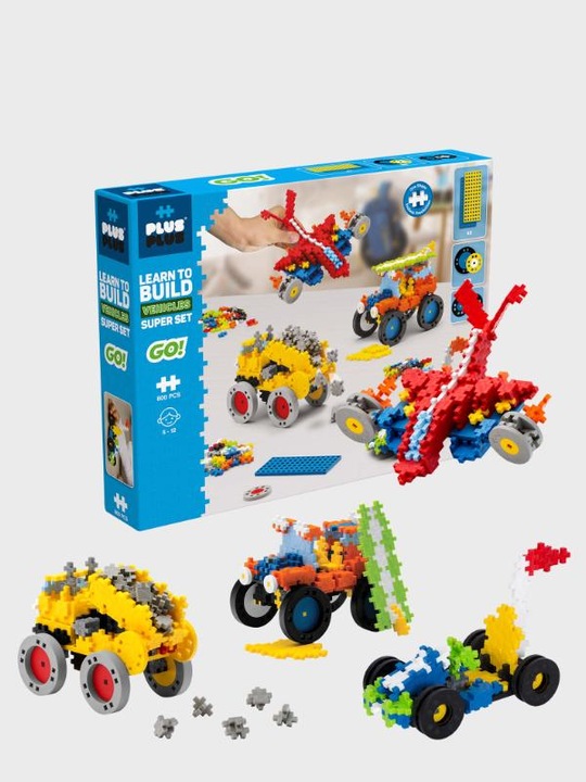 Produktbild Plus-Plus Fahrzeuge Set