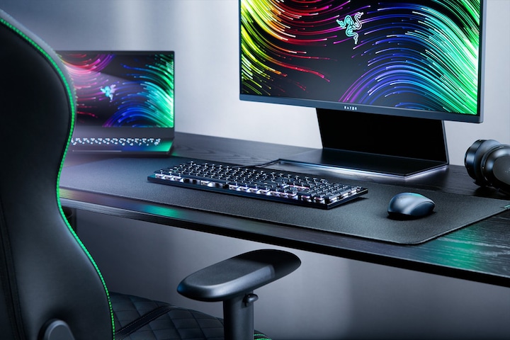 Produktbild Razer DeathStalker V2 Tastatur USB QWERTY Deutsch Schwarz (DE, Kabelgebunden)