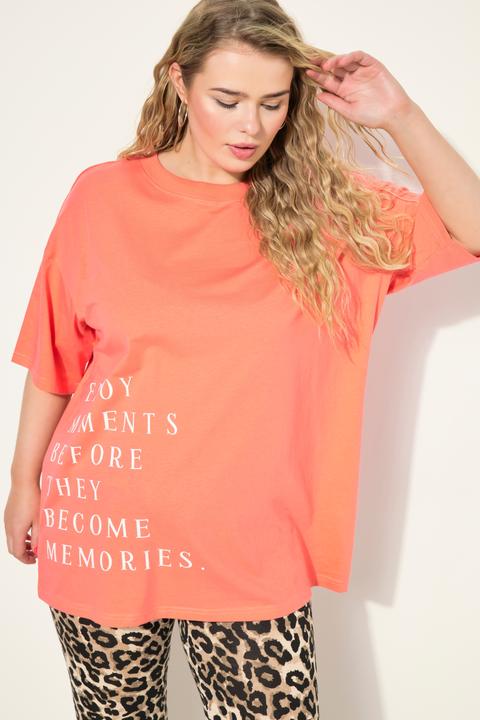 Immagine prodotto Studio Untold T-shirt dal taglio oversize con stampa con scritta, scollo a girocollo e mezze maniche (42, 44)