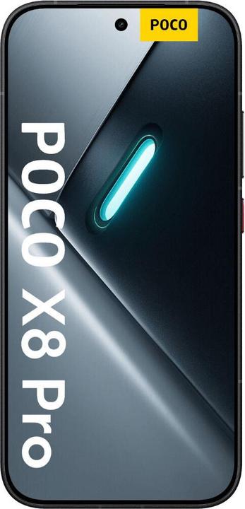 Image du produit Xiaomi Poco X8 Pro (512 Go, Noir, 6.59", Double SIM, 5G)