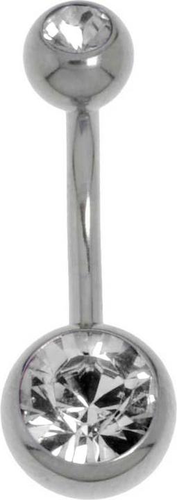 Produktbild Bijouteria Bauchpiercing (Titan, Kristall)