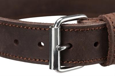 Productafbeelding Trixie Rustiek Vetleer Halsband (S, Hond, Hondensport)