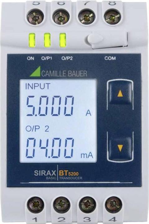 Actual product image Camille Bauer Programmable measuring transducer for alternating current SIRAX BT5200 175283 1pce.