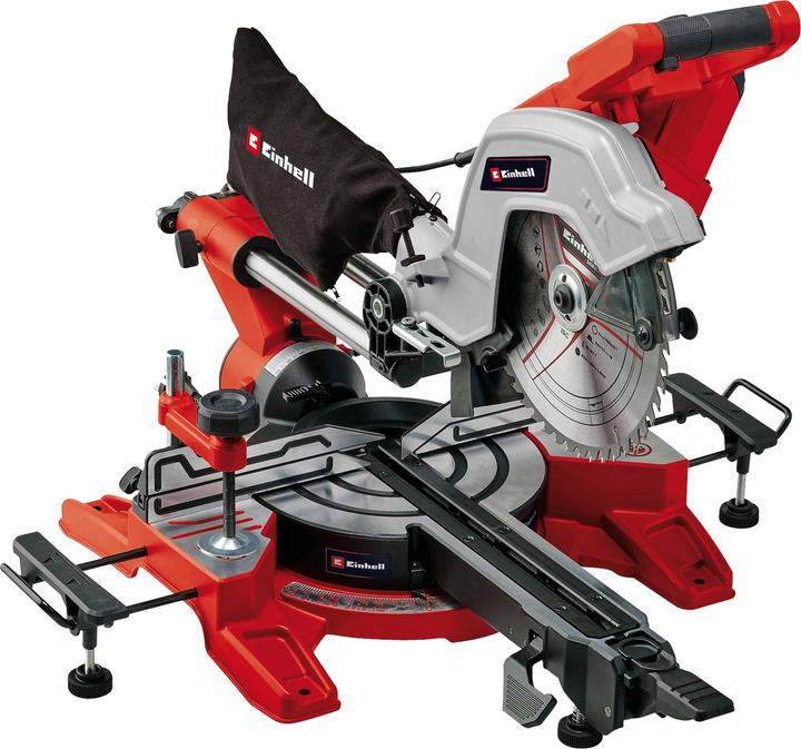 Productafbeelding Einhell TE-SM 10L Dubbele afkort- en verstekzaag 254mm 1800W