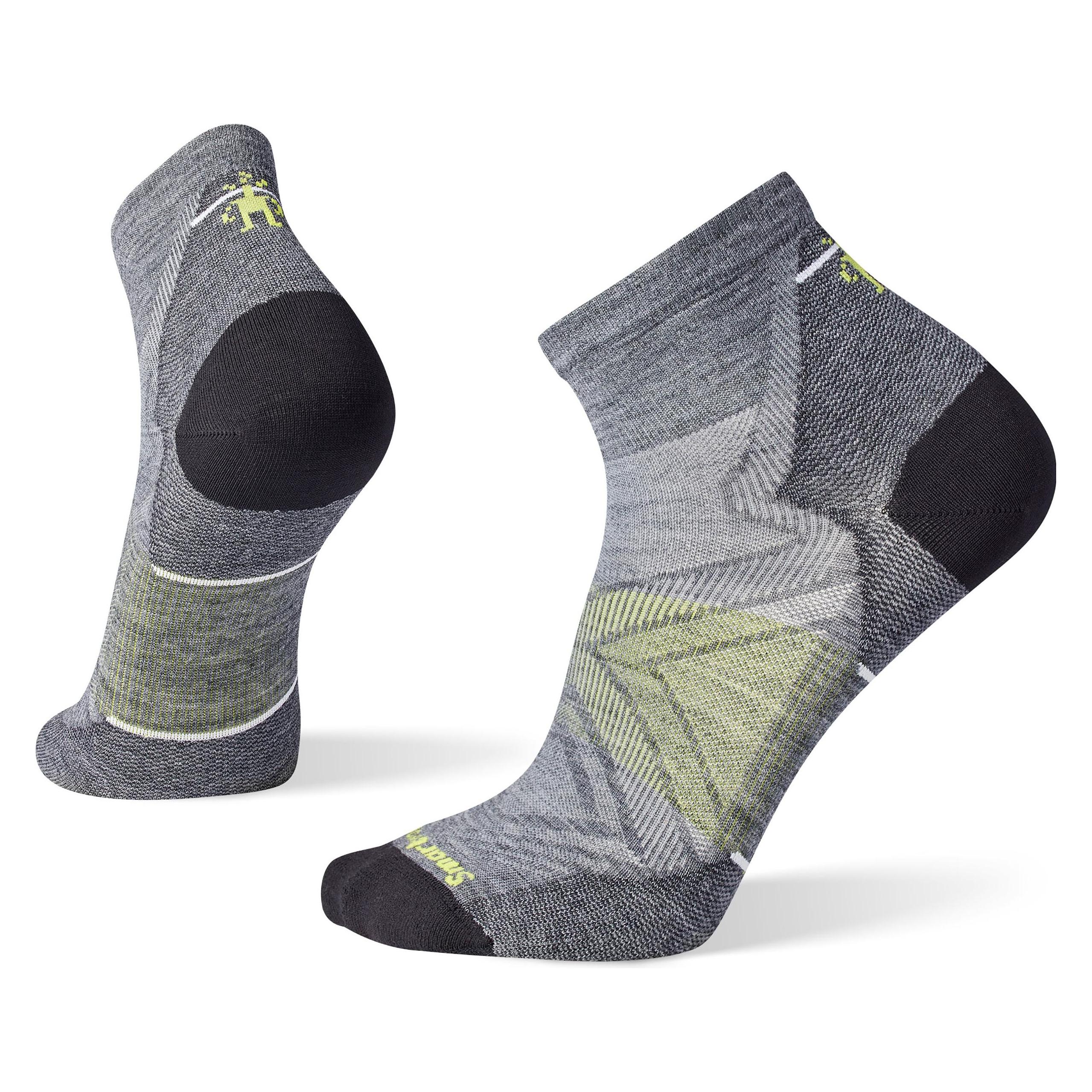 Smartwool, Herren, Sportsocken, Ms Run Zero Cushion Ankle (38, 39, 40, 41, M), Grau