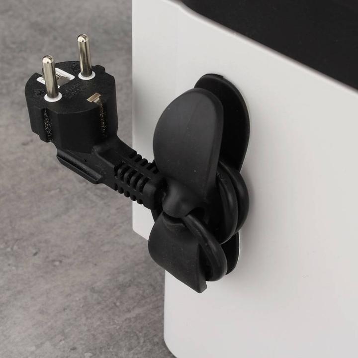 Produktbild Quadrios 23CA244 Kabelhalter selbstklebend 23CA244 Schwarz, Grau, Weiss 6 St.
