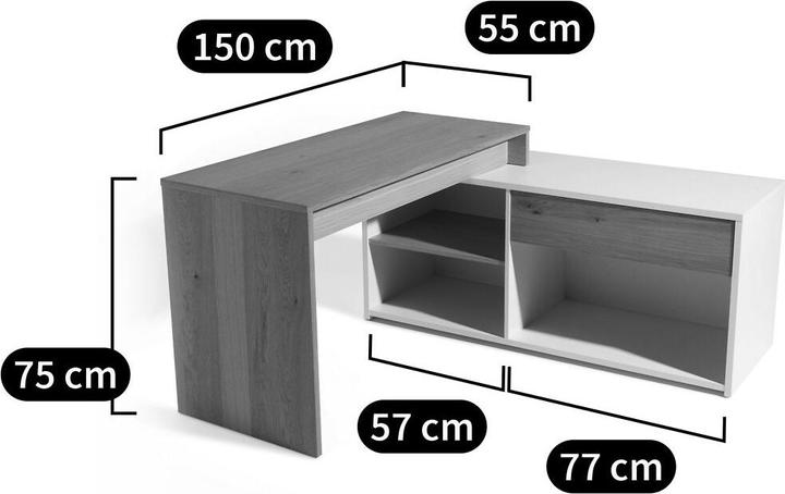 Image du produit La Redoute Interieurs Maddo (55 x 55 x 75 cm)