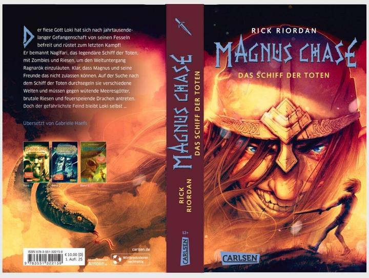 Immagine prodotto Magnus Chase 3: La nave dei morti (Rick Riordan., Tedesco)