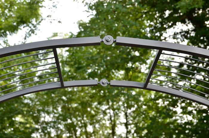 Actual product image CLP Rose arch Flexi, black (40 cm, 110 cm)