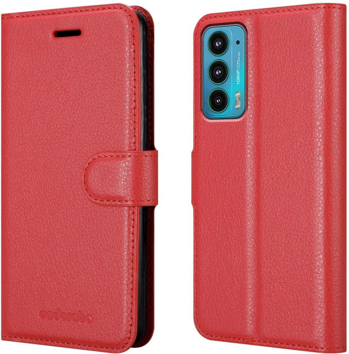 Actual product image Cadorabo Book Stand Case for Motorola EDGE 20 (Motorola Edge 20)