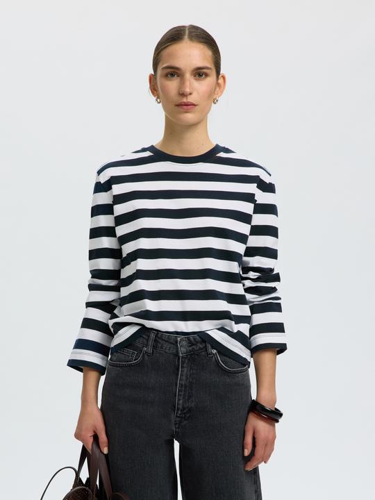 Actual product image Selected Striped longsleeve (XS)