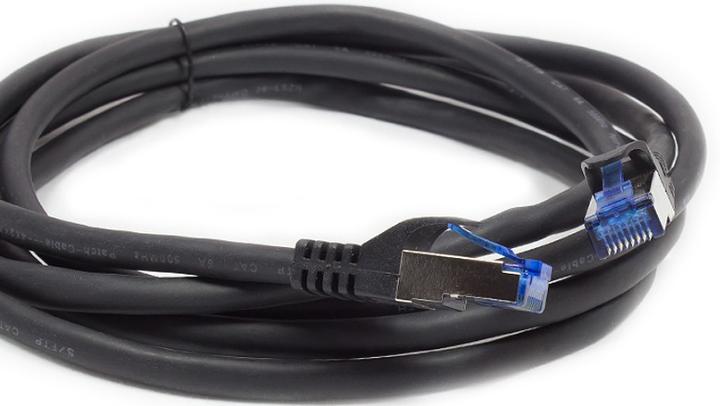Produktbild Good Connections Alcasa 8060-SF100S Netzwerkkabel 10 m Cat6a S/FTP (S-STP) Schwarz (S/FTP, CAT6a, 10 m)
