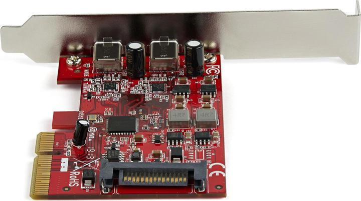 Image du produit StarTech .com 2 ports 10Gbps USB C PCIe Card Adapter