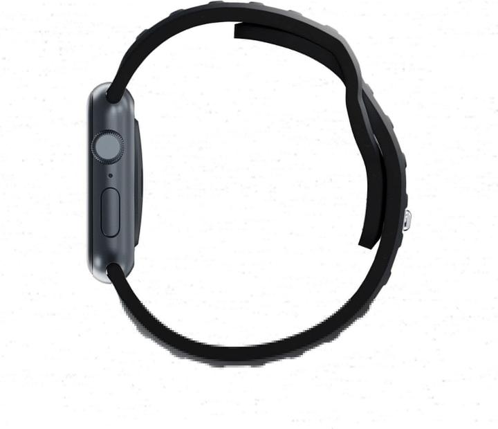 Produktbild 3MK Silicone Watch Strap czarny/black dla Apple Watch 42/44/45/49mm (Silikon, Edelstahl)