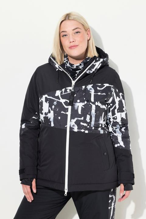 Actual product image Ulla Popken HYPRAR Abstract Print Performance Jacket (50, 52)