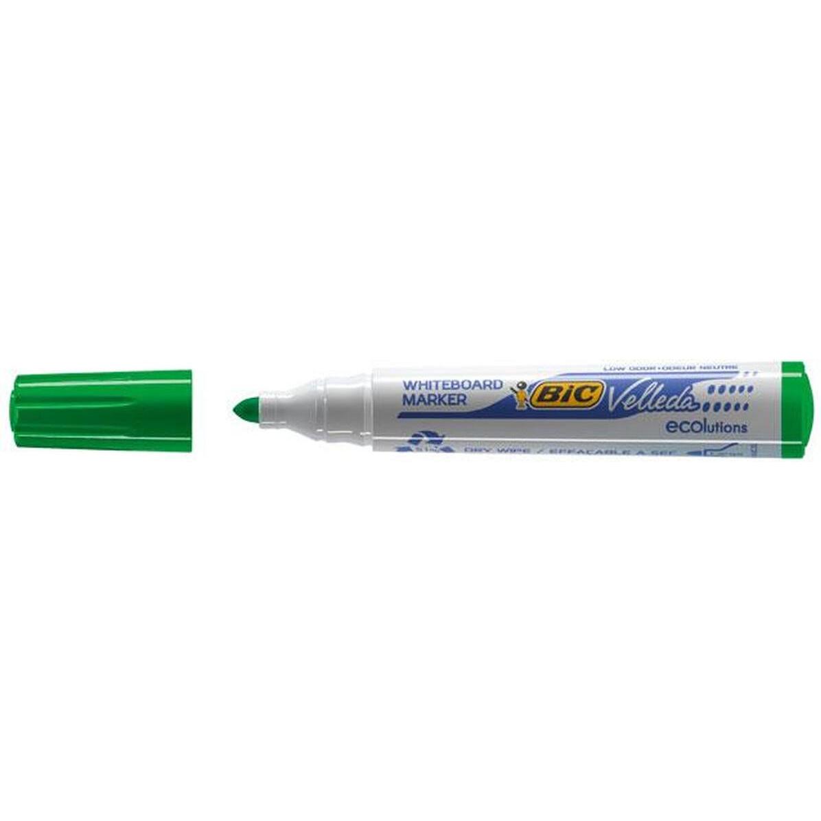 Bic, Marker, Whiteboard Velleda ECOlutions 1701 (Grün, 1.40 mm, 12 x)