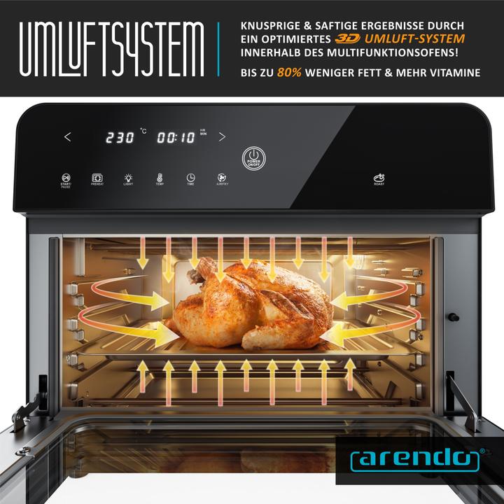 Produktbild Arendo Heissluftfritteuse