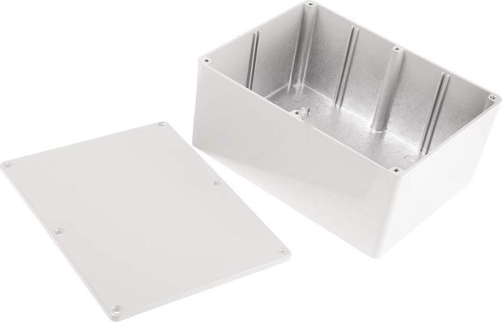 Produktbild RS PRO Gehäuse Aluminium 165x127x75mm grau (Gehäuse)