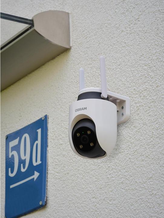 Produktbild Osram SMART+ WIFI OUTDOOR CAMERA 360 White