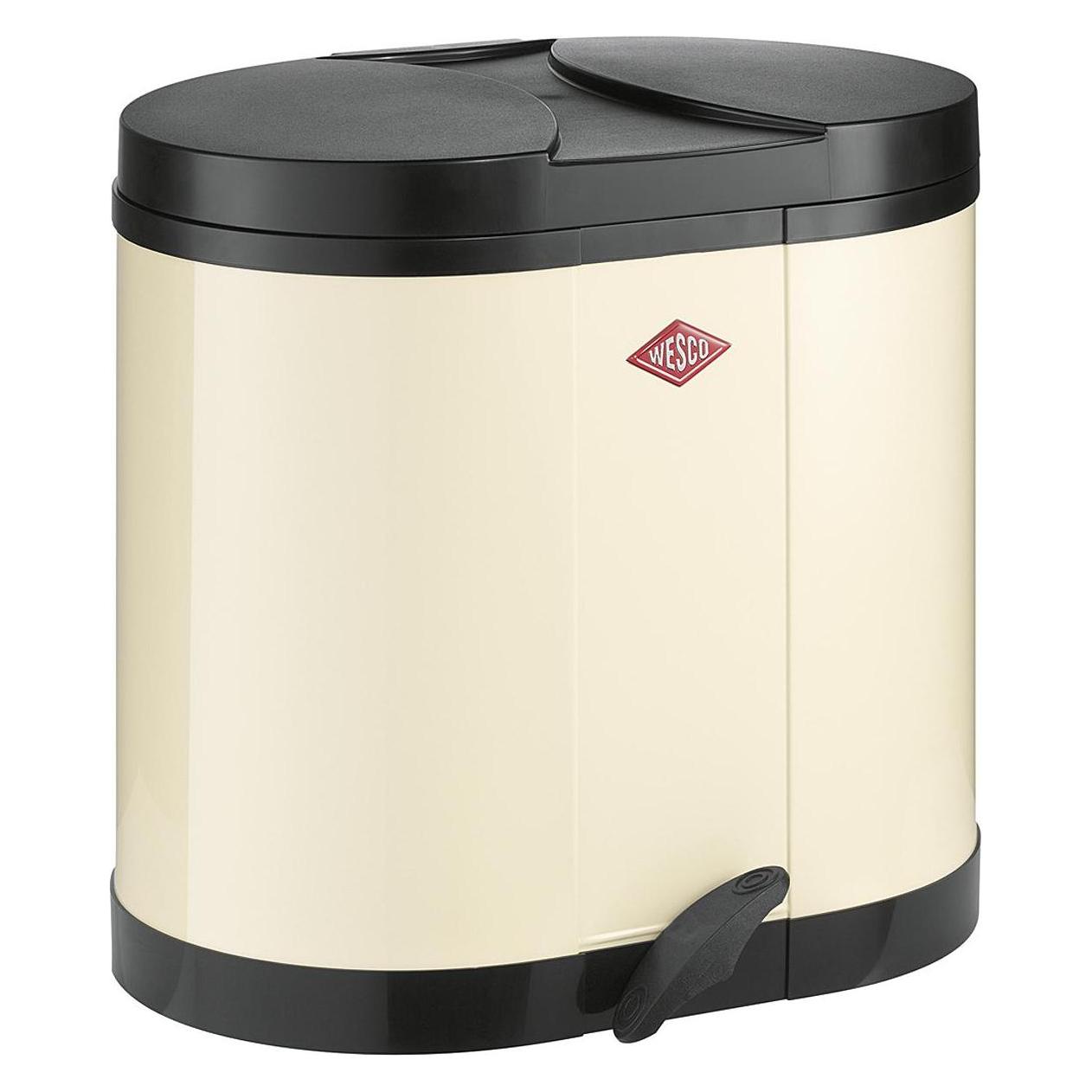 Wesco Eco-Collettore Beta A Mandorla, Pattumiera, Beige