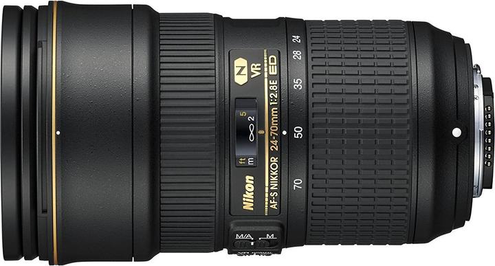 Actual product image Nikon AF-S Nikkor 24-70mm f/2.8E ED VR (Nikon F, full size)