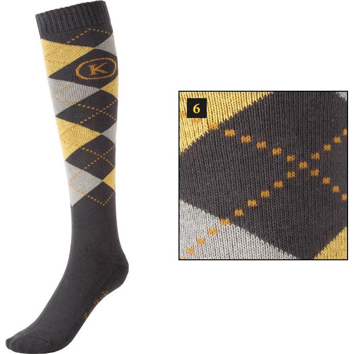 Kavalkade, Socken, KavalSocks, Grau, (43, 46)