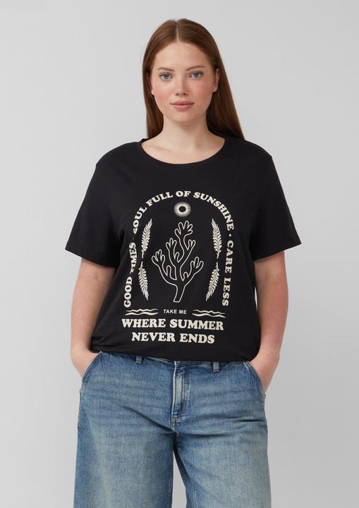 Produktbild S.Oliver T-Shirt Baumwoll T-Shirt mit Frontprint (52)