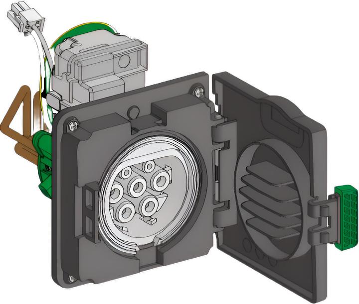 Produktbild Schneider Electric Schneider EVP1BSE43 EVlink Wallbox G4 - (Typ 2, 32 A)