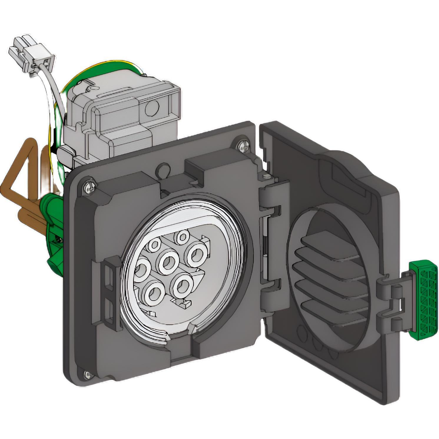 Schneider Electric, Stazione di ricarica auto elettriche, Schneider EVP1BSE43 EVlink Wallbox G4 - (Tipo 2, 32 A)
