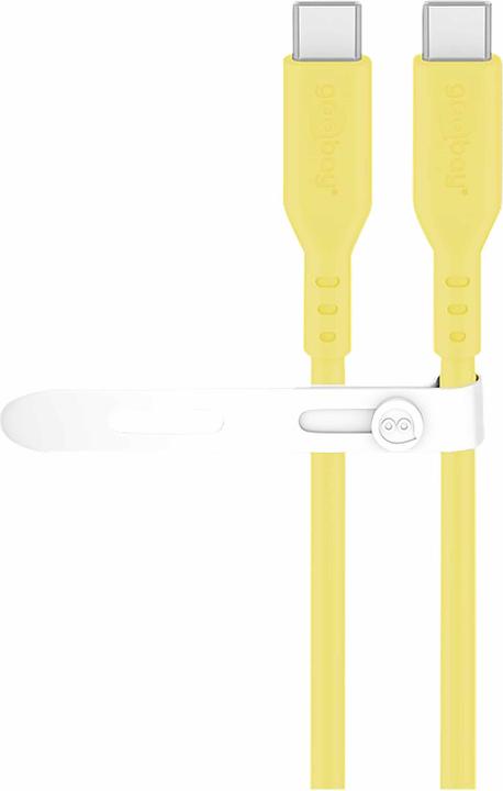 Produktbild Goobay USB-C-Silikonkabel, 1,5 m, gelb (1.50 m, USB 2.0, 60 W)