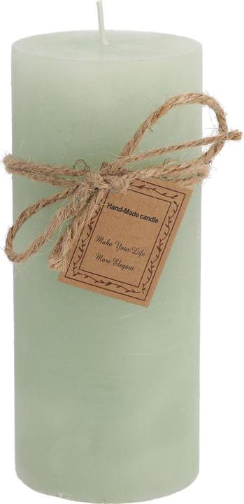 Image du produit Casativo Bougie givrée, turquoise, 7 x 16 x 7 cm (1 pcs)