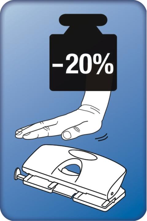 Actual product image Leitz Double holes