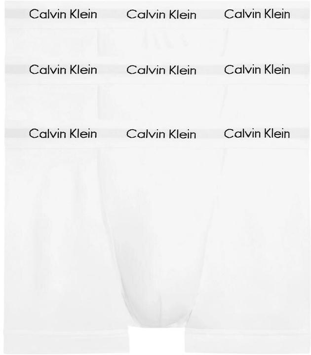 Immagine prodotto Calvin Klein Bauletto "Cotton Stretch" bianco (S, confezione da 3)