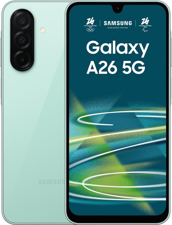 Actual product image Samsung Galaxy A26 (256 GB, Mint, 6.70", Dual SIM, 5G)