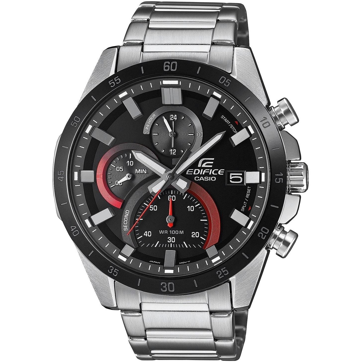 Casio Argento Orologio Da Polso, Edifice - Efr-571Db-1A1vuef, (Cronografo, 47 Mm)