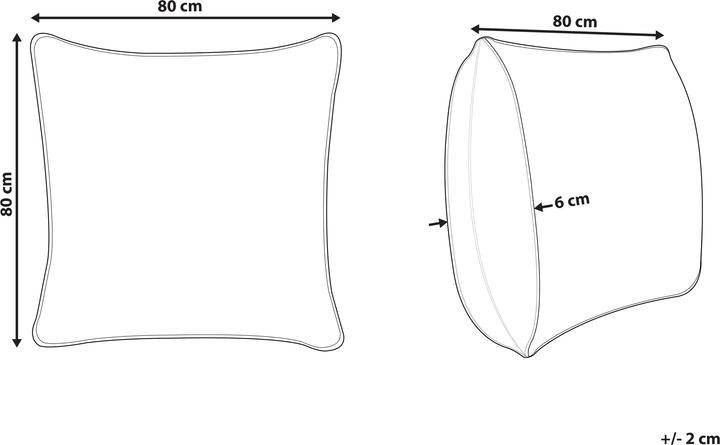 Immagine prodotto Beliani Teide (80 x 80 cm)