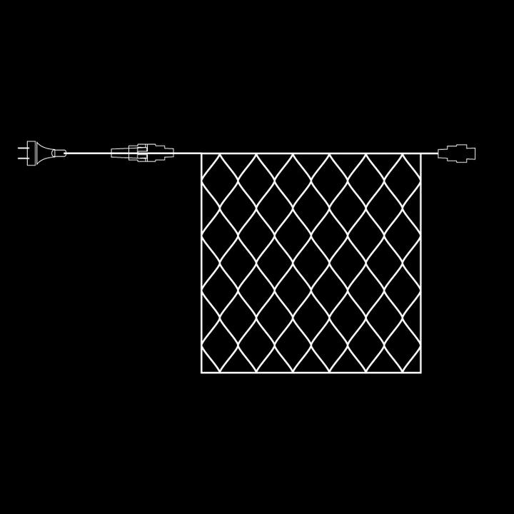 Image du produit Sirius Rideau lumineux LED Tech Line, 90LED (1.20 m)