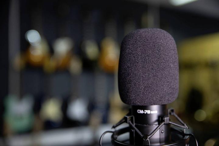 Produktbild Omnitronic MIC CM-78MK2 Grossmembran-Kondensatormikrofon