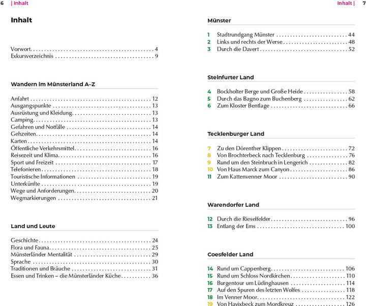 Produktbild Wanderführer Münsterland : 30 Wanderungen (Deutsch, Roland Föll, 2021)