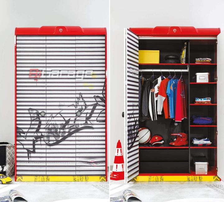 Image du produit Cilek Champion Racer Armoire 3 portes (120 cm)