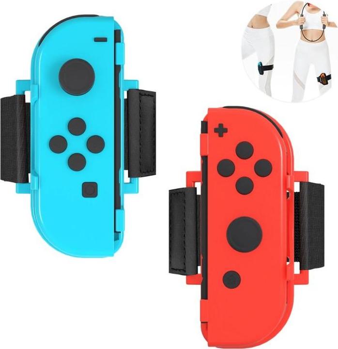 Image du produit Hurtel Nintendo Switch Sport 10-in-1 Familien-Zubehörset – Rot und Blau (Switch)