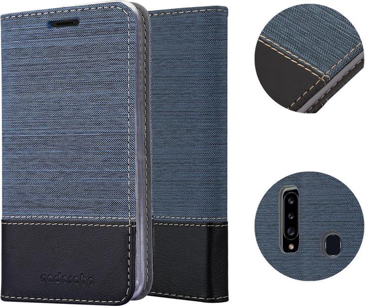 Image du produit Cadorabo Couverture look jeans Book (TCL A30, Samsung Galaxy M10s, Samsung Galaxy A20)